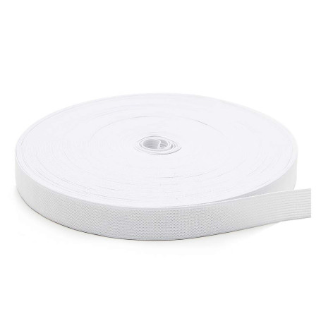 ELASTICO COL.CROCHET NO35 BRANCO 35MM