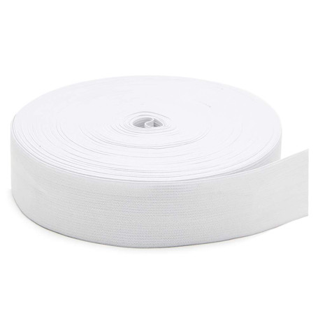 ELASTICO COL.CROCHET NO40 BRANCO 40MM METRO